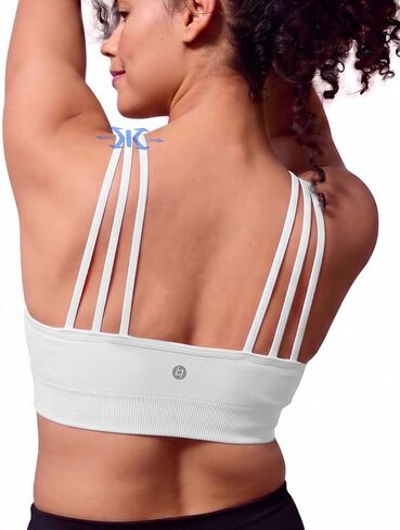 FITTIN Coverage Sports Bras for Large-Bust: Zero Spillage Comfort for Yoga Pilates - Stay-in-Place Fit - for Women A-D Cups in Saudi Arabia