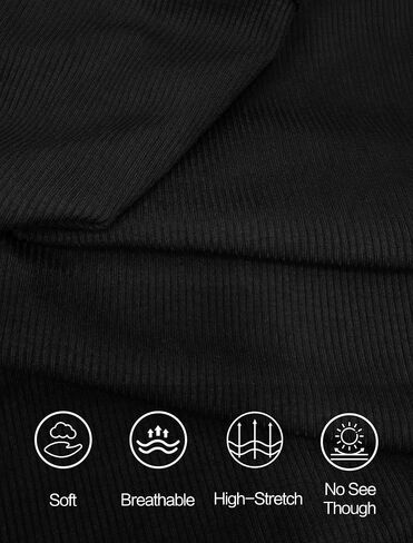 IWD Womens 3/4 Length Sleeve Top Boat Neck Crop Waist Slim Fitted Shirts for Women Going Out Ribbed Bell Sleeve Cute in Saudi Arabia