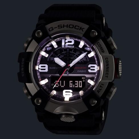 G-Shock GGB100X-1A3 Master of G Mudmaster Quad Sensor Heavy Duty Carbon Green in Kuwait