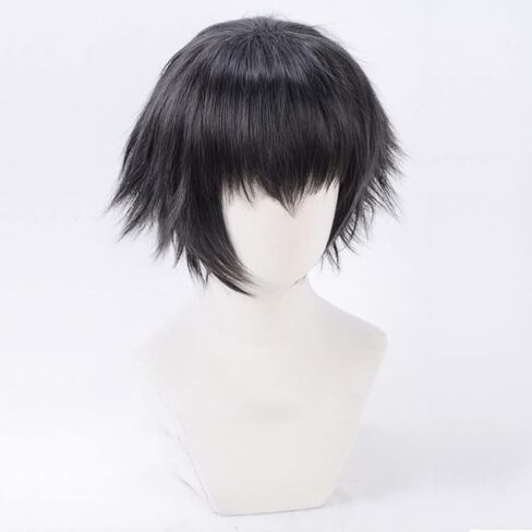 Devil May Cry Lady Cosplay Wig Heat Resistant Synthetic Wigs for Halloween Christmas Costume Party Role Play+Wig Cap in Kuwait