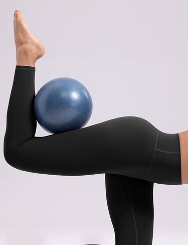 POSHDIVAH Mysticculpt Creamlift Yoga Leggings - 28 بوصة طبقة مزدوجة بدون درزات أمامية Scrunch عالية الخصر للتمرين في صالة الألعاب الرياضية in Kuwait