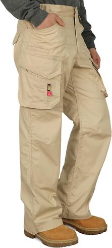 BOCOMAL Men's Stretch Tactical FR Cargo Pants Relaxed Boot Cut Lightweight Ripstop Water & Flame Resistant Work Hiking Pant in Kuwait