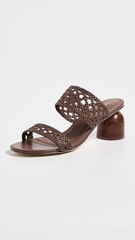 صندل نسائي من Larroudé Dew Drop Macrame in Kuwait