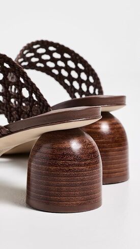 صندل نسائي من Larroudé Dew Drop Macrame in Kuwait