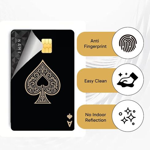 5Pcs Credit Card Skin, Debit Card Skin, Credit Card Sticker Set, Slim Protective Skins for Bank Cards, EBT, Key Cards, Transportation Passes, Stylish Durable Design for Everyday Use in Saudi Arabia