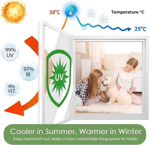 Window Privacy Film Tint One Way Glass Heat Blocking Sun Shade Anti UV Block Glare Reflective for Home in Saudi Arabia