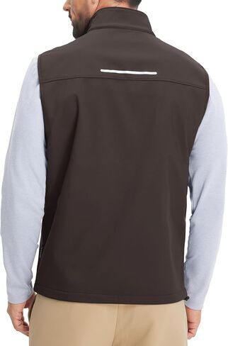 M MAELREG Mens Vests Outerwear Water-Repellent Lightweight Softshell Sports Sleeveless Jacket Golf Vests for Men in Kuwait