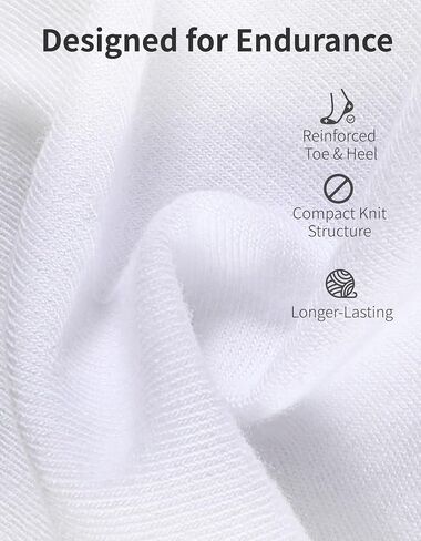 CLOSEMATE 6/8 Pairs Mens No Show Socks Cotton Ankle Socks with Non Slip Grips for Sneakers Low Cut Shoes in Saudi Arabia
