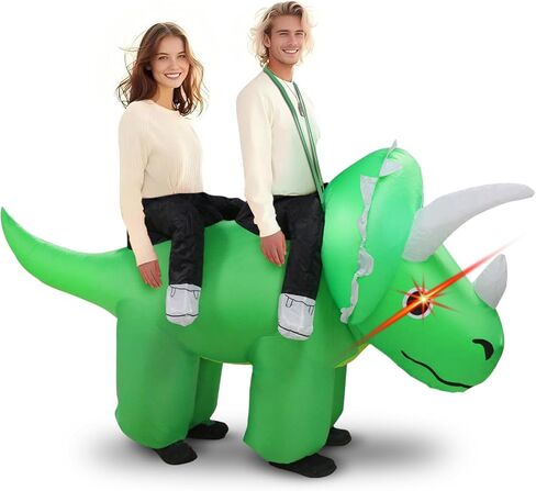 Couples Halloween Costumes for Adults 2025: Blow Up Costumes 2 People Funny Dinosaurs Costumes for Men Women Cosplay in Saudi Arabia