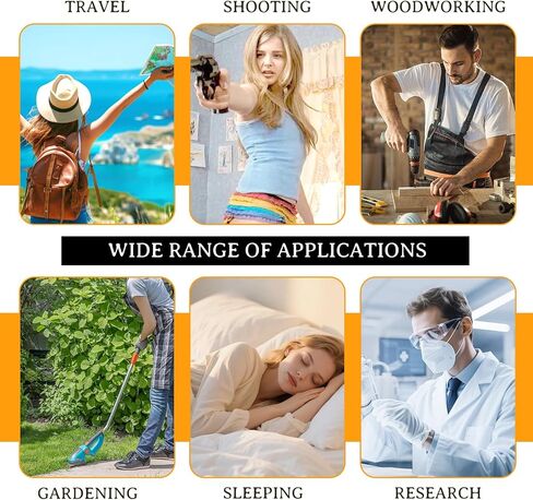 110 Pairs Ear Plugs,32dB Ear Plugs for Noise Reduction,Earplugs for Sleeping Snoring Hearing Protection Travel Study Concentration Construction Site in Saudi Arabia