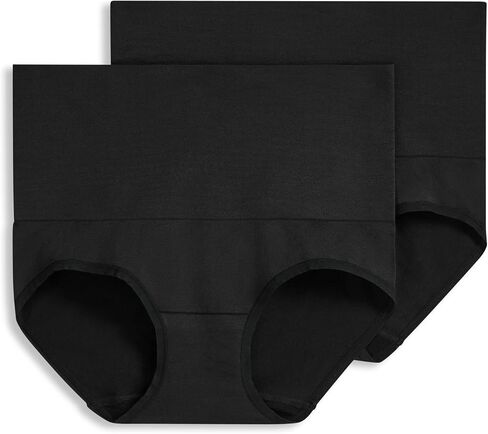 Jockey Women's Shapewear Skimmies Seamfree Tummy Smoothing Brief - 2 Pack in Kuwait