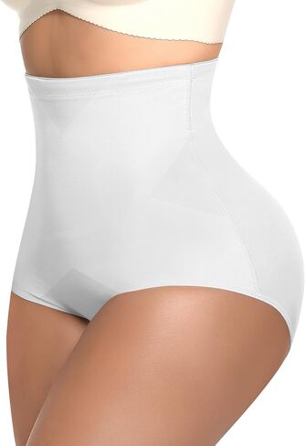 Werena Tummy Control Shapewear Panties for Women Panty Girdle High Waisted Body Shaper Cross Shaping Underwear in Kuwait