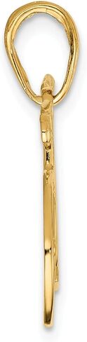 14K Yellow Gold 10 Speed Bicycle Charm Pendant Jewelry in Kuwait