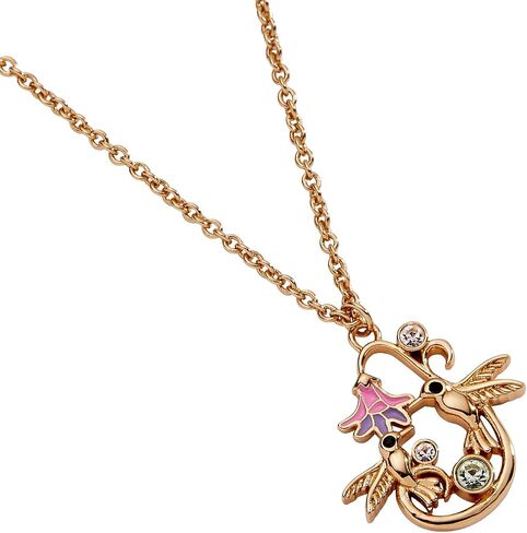 قلادة Alex and Ani Birds of a Feather Enamel، من النحاس الذهبي اللامع in Kuwait