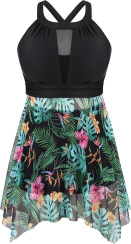 NIeyook Plus Size Tankini Swimsuits 2025 Womens in Saudi Arabia