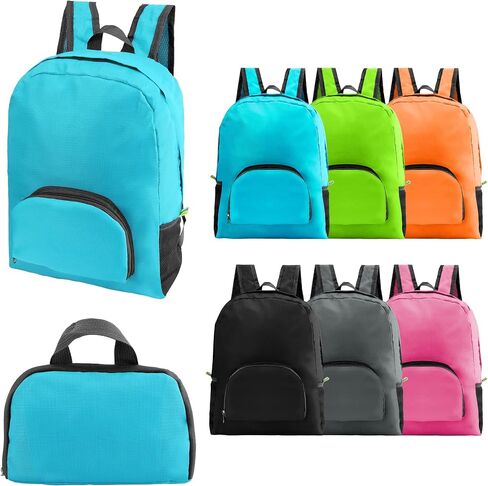 SIKEMAY 6 Pack Backpacks in Bulk, 17 Inches Basic Back Pack for Adult, Bulk Backpacks for Homeless Supplies Wholesale Backpack Lightweight Outdoor Travel Book Bags (6 Color) in Saudi Arabia
