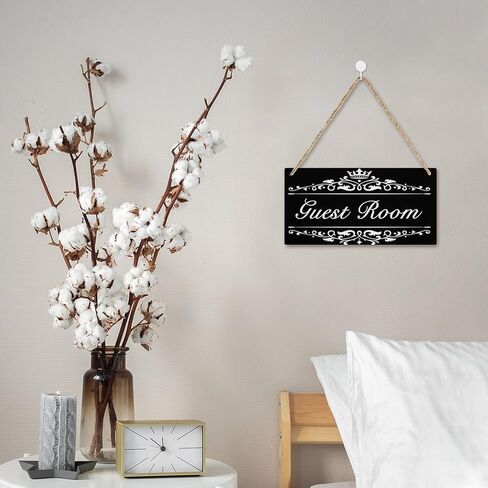 Guest Room - Decorative Wood Sign Home Decor,Wall Art，6 inch by 12 inch Hanging Sign in Saudi Arabia