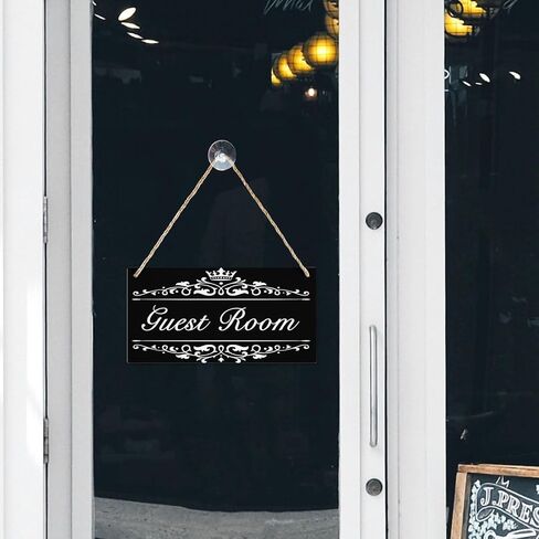 Guest Room - Decorative Wood Sign Home Decor,Wall Art，6 inch by 12 inch Hanging Sign in Saudi Arabia