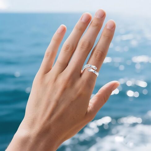 Hug Ring Hug Rings Hugging Hand Open Promise Ring Adjustable Jewelry Mothers Day Birthday Gifts for Mom Sister Wife Friends Grandma in Saudi Arabia