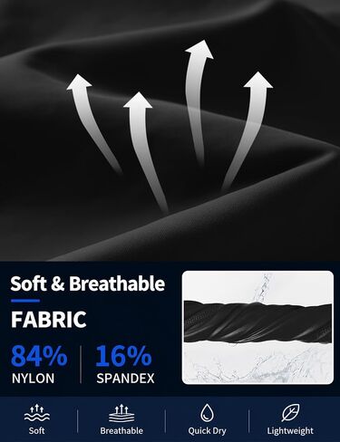 Roadbox Men's Swim Pants,Quick Dry Athletic Compression Long Running Leggings,UPF 50+ Surfing Tights for Water Swimming in Kuwait