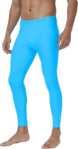 Roadbox Men's Swim Pants,Quick Dry Athletic Compression Long Running Leggings,UPF 50+ Surfing Tights for Water Swimming in Kuwait