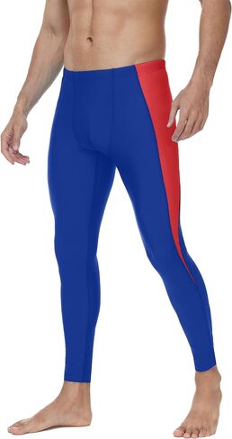 Roadbox Men's Swim Pants,Quick Dry Athletic Compression Long Running Leggings,UPF 50+ Surfing Tights for Water Swimming in Kuwait