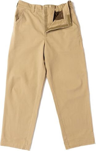 Adaptive Khaki Pull On Pants - Golf Putter Chinos Pants for Seniors with Arthritis and Limited Hand Dexterity in Kuwait
