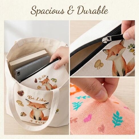 Fox Gifts for Women - 6pcs Fox Gift Set with Soft Comfort Socks | Animal Theme Gift For Daughter,Mom,Friends, Sister, Wife in Saudi Arabia