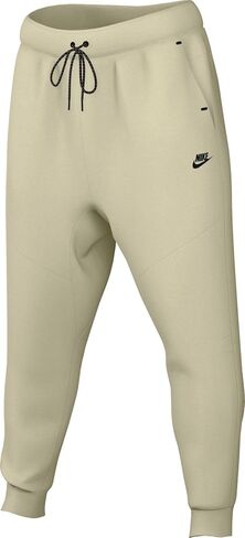 Nike Tech Men's Fleece Joggers (HV0959-234, Light Khaki/Black) Size Large in Kuwait
