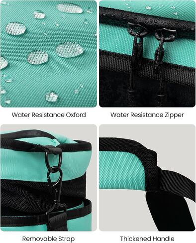 Large Beach Tote Bag with Insulated Cooler Compartment– Spacious Mesh Beach Bag for Pool, Swim & Travel, Wet/Dry Separate Compartments in Saudi Arabia
