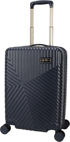 Jessica Simpson Abilene 20" Expandable 8-Wheel Spinner Carry On Luggage Suitcase, Peachy Keen in Kuwait