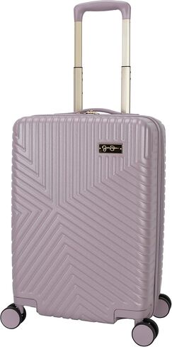 Jessica Simpson Abilene 20" Expandable 8-Wheel Spinner Carry On Luggage Suitcase, Peachy Keen in Kuwait