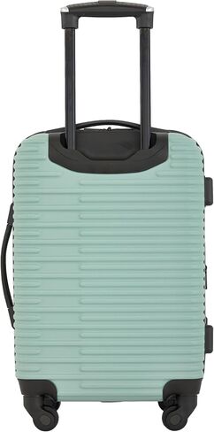 kensie Women's Hillsboro Luggage & Travel Bags Set, Green Granite, 20" Carry-On in Kuwait