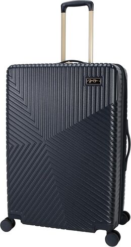 Jessica Simpson Abilene 20" Expandable 8-Wheel Spinner Carry On Luggage Suitcase, Peachy Keen in Kuwait
