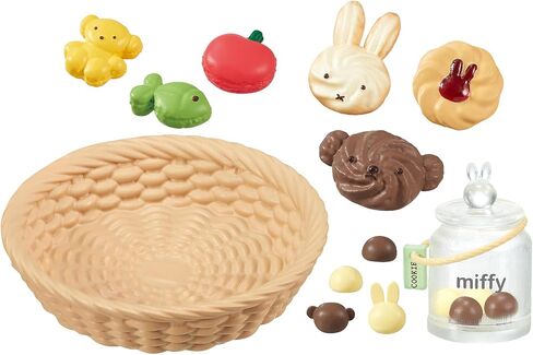 Re-Ment Miffy Sweets Shop Blind Box Miniature Figure – Dessert Shop Collection (1 Random Design, 1 of 8) in Kuwait