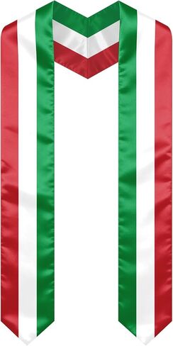 وشاح التخرج الإيطالي سرق الدراسة الدولية في الخارج للجنسين وشاح التخرج بعلم إيطاليا in Kuwait