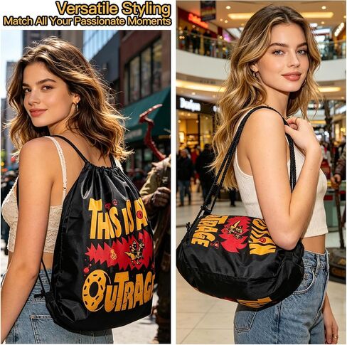 AICase for Dungeon Crawler Carl Merch Gifts مستوحاة من حقيبة الرباط، هذه حقيبة ظهر للأميرة الغاضبة على شكل دونات، حقيبة ظهر لرياضة الهوكي والصالة الرياضية، حقيبة حمل، حقيبة قميص، قبعة، حقيبة سلسلة للنساء والرجال، محبي الكتب in Kuwait