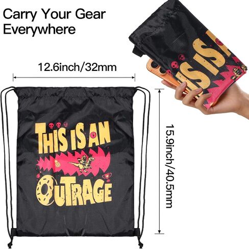 AICase for Dungeon Crawler Carl Merch Gifts مستوحاة من حقيبة الرباط، هذه حقيبة ظهر للأميرة الغاضبة على شكل دونات، حقيبة ظهر لرياضة الهوكي والصالة الرياضية، حقيبة حمل، حقيبة قميص، قبعة، حقيبة سلسلة للنساء والرجال، محبي الكتب in Kuwait