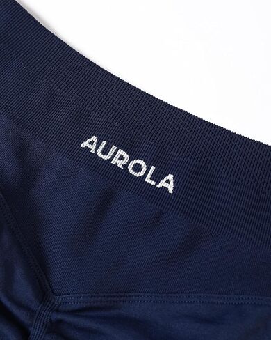 شورت رياضي AUROLA Power Pro للنساء، 4 بوصات/ 5 بوصات للياقة البدنية ورفع البطن والتحكم في القرفصاء ومقاوم للقرفصاء بدون خياطة in Kuwait