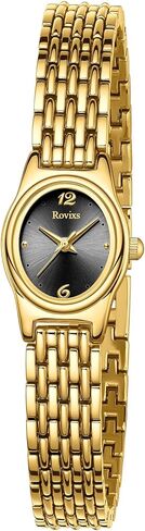 Petite Vintage Luxury Women Watch, Japanese Movement, Elegant Retro Ladies Dress Watch, Water Resistant, Adjustable Bracelet with Tool in Saudi Arabia