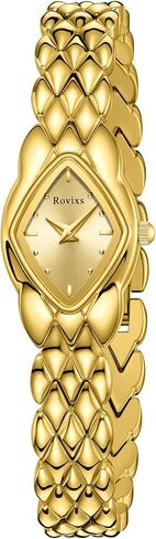 Petite Vintage Luxury Women Watch, Japanese Movement, Elegant Retro Ladies Dress Watch, Water Resistant, Adjustable Bracelet with Tool in Kuwait