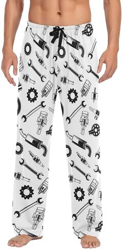 Summer Men's PJ Pajama Pants Bottoms,Soft Sleep Shorts Sleepwear with Pockets for Men Athletic Workout S-2XL in Saudi Arabia