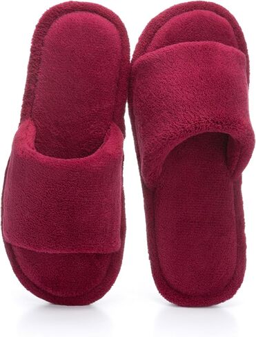 NineCiFun Slippers for Women Summer Open Toe - Breathable Slip On House Slippers with Memory Foam, Non-Slip Comfy Indoor Slides in Saudi Arabia