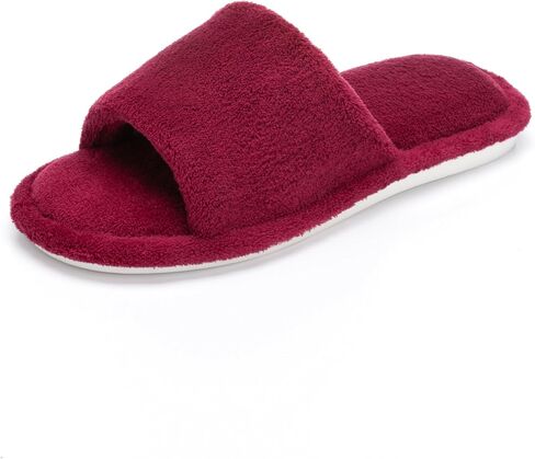NineCiFun Slippers for Women Summer Open Toe - Breathable Slip On House Slippers with Memory Foam, Non-Slip Comfy Indoor Slides in Saudi Arabia