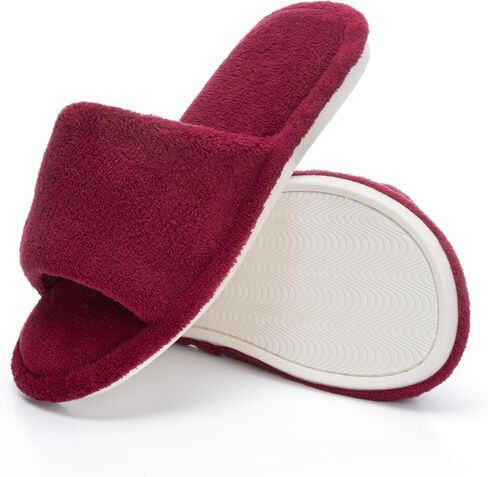 NineCiFun Slippers for Women Summer Open Toe - Breathable Slip On House Slippers with Memory Foam, Non-Slip Comfy Indoor Slides in Saudi Arabia