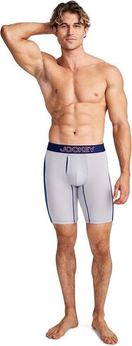 Jockey Men's Underwear EverActive VentraCool Air 7.5" Long Leg Boxer Brief in Kuwait