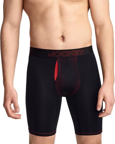 Jockey Men's Underwear EverActive VentraCool Air 7.5" Long Leg Boxer Brief in Kuwait