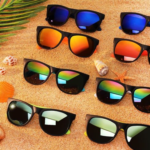 64 Pack Neon Sunglasses Party Favors, 16 Colors 80's Style Colorful Novelty Sunglasses Bulk for Birthday,Beach Pool,Summer Party,Goody Bag Fillers for Teens Adults in Saudi Arabia