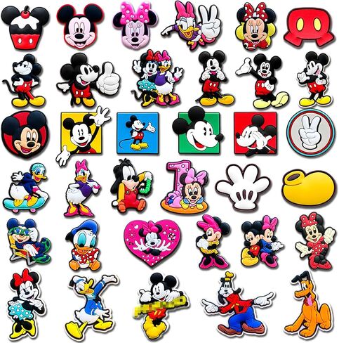 35Pcs Shoe Charms for Croc Sandals Decoration for Teen Adults Party in Saudi Arabia