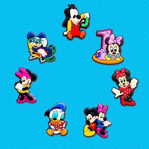 35Pcs Shoe Charms for Croc Sandals Decoration for Teen Adults Party in Saudi Arabia